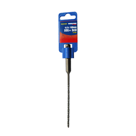 SDS Plus Masonry Drill Bit 4mm x 160mm Hammer Toolpak